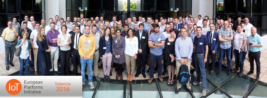 Large number of IoT researchers and experts joined forces during the 1st IoT-EPI meeting in Valencia! Can you spot the symbIoTe representatives?